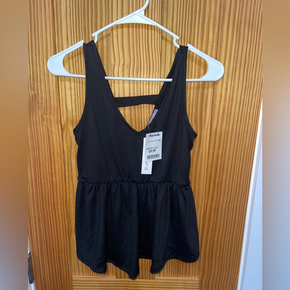Black tank top, Marshall’s size M